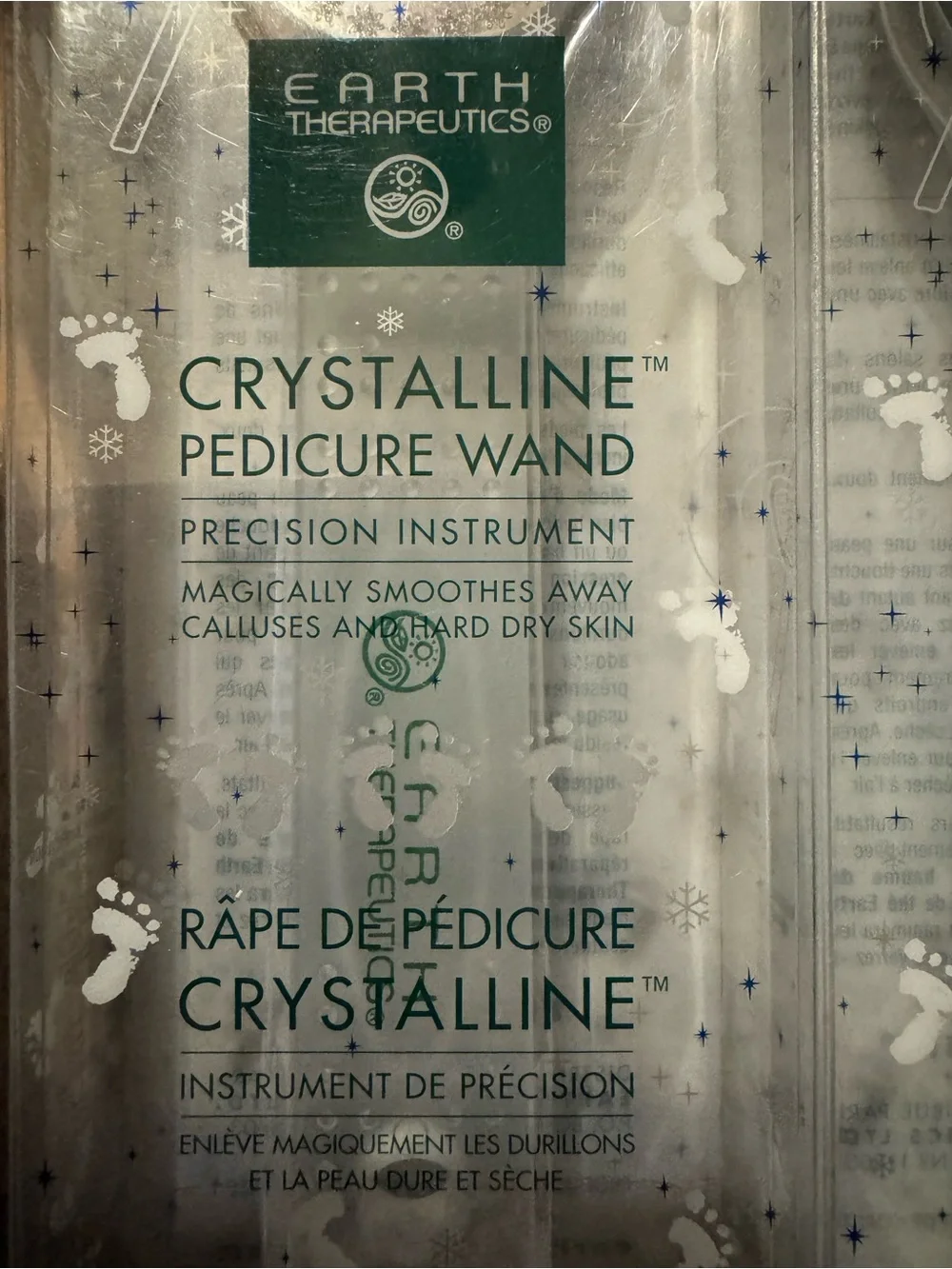 NEW Earth Therapeutics Crystalline Pedicure Wands & Pumice Stick - Picture 5 of 6